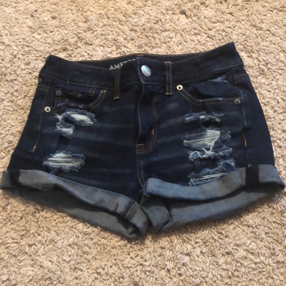 Ae High Rise Shorts
